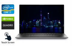 Мобильная рабочая станция Dell Precision 5560 / 15.6" (3840x2400) IPS Touch / Intel Core i7-11850H (8 (16) ядер по 2.5 - 4.8 GHz) / 32 GB DDR4 / 1000 GB SSD / nVidia Quadro RTX A2000, 4 GB GDDR6, 192-bit / WebCam / Windows 11