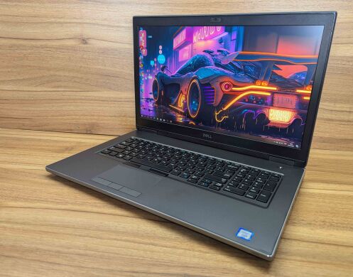 Мобильная рабочая станция Dell Precision 7740 / 17.3" (1920x1080) IPS / Intel Xeon E-2276M (6 (12) ядер по 2.8 - 4.7 GHz) / 64 GB DDR4 / 512 GB SSD + 512 GB SSD / nVidia Quadro RTX 4000, 8 GB GDDR6, 256-bit / WebCam / Windows 10