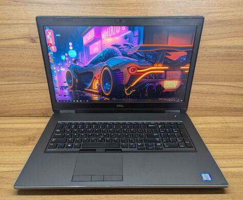 Мобильная рабочая станция Dell Precision 7740 / 17.3" (1920x1080) IPS / Intel Xeon E-2276M (6 (12) ядер по 2.8 - 4.7 GHz) / 64 GB DDR4 / 512 GB SSD + 512 GB SSD / nVidia Quadro RTX 4000, 8 GB GDDR6, 256-bit / WebCam / Windows 10