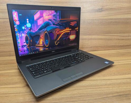 Мобильная рабочая станция Dell Precision 7740 / 17.3" (1920x1080) IPS / Intel Xeon E-2276M (6 (12) ядер по 2.8 - 4.7 GHz) / 64 GB DDR4 / 512 GB SSD + 512 GB SSD / nVidia Quadro RTX 4000, 8 GB GDDR6, 256-bit / WebCam / Windows 10
