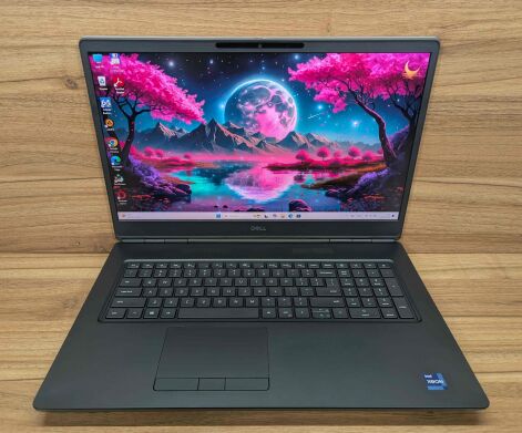 Мобільна робоча станція Dell Precision 7760 / 17.3" (3840x2160) IPS / Intel Xeon W-11855M (6 (12) ядер по 3.2 - 4.9 GHz) / 32 GB DDR4 / 512 GB SSD / nVidia RTX A4000, 8 GB GDDR6, 256-bit / WebCam / Windows 11