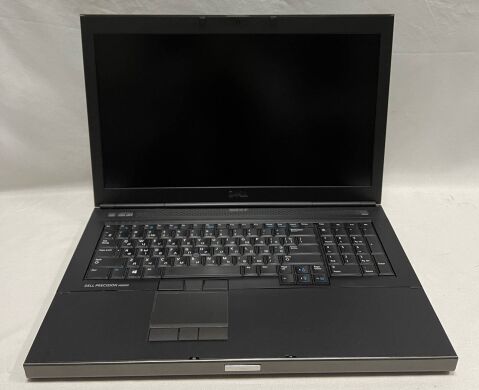 Мобільна робоча станція Dell Precision M6800 / 17.3" (1920x1080) IPS / Intel Core i7-4600M (2 (4) ядра по 2.9 - 3.6 GHz) / 16 GB DDR3 / 256 GB SSD + 640 GB HDD / nVidia Quadro K3100M, 4 GB GDDR5, 256-bit / WebCam / DVD-ROM / HDMI