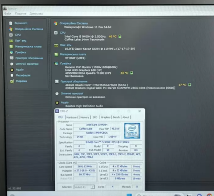 Мобильная рабочая станция HP ZBook 15 G6 / 15.6" (1920x1080) IPS / Intel Core i5-9400H (4 (8) ядра по 2.5 - 4.3 GHz) / 16 GB DDR4 / 256 GB SSD + 500 GB HDD / nVidia Quadro T1000, 4 GB GDDR5, 128-bit / WebCam