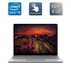 Нетбук Б-класс Microsoft Surface Laptop GO 2 / 12.4" (1536x1024) IPS Touch / Intel Core i5-1135G7 (4 (8) ядра по 2.4 - 4.2 GHz) / 8 GB DDR4 / 128 GB SSD / Intel Iris Xe Graphics / WebCam / Type-C