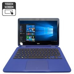 Нетбук-трансформер Dell Inspiron 11-3168 / 11.6" (1366x768) TN Touch / Intel Celeron N3060 (2 ядра по 1.6 - 2.48 GHz) / 2 GB DDR3 / 32 GB SSD / Intel Graphics 620 / WebCam