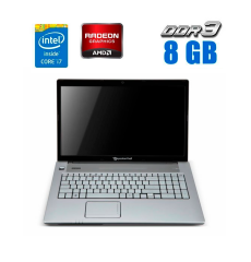 Ноутбук Acer Packard Bell EasyNote LX86 / 17.3" (1600x900) TN / Intel Core I7-740QM (4 (8) ядер по 1.73 - 2.93 GHz) / 8 GB DDR3 / 500 GB HDD / ATI Radeon HD5650, 1 GB DDR3 / WebCam / DVD-ROM / VGA / HDMI