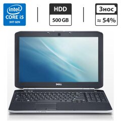 Ноутбук Б-клас Dell Latitude E5430 / 14" (1366x768) TN / Intel Core i5-3230M (2 (4) ядра по 2.6 - 3.2 GHz) / 4 GB DDR3 / 500 GB HDD / Intel HD Graphics 4000 / WebCam / DVD-ROM
