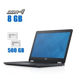 Ноутбук Б-класс Dell Latitude E5570 / 15.6" (1366x768) TN / Intel Core i3-6100U (2 (4) ядра по 2.3 GHz) / 8 GB DDR4 / 128 GB SSD M.2 + 500 GB HDD / Intel HD Graphics 520 / WebCam