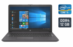 Ноутбук HP 250 G7 / 15.6" (1920x1080) IPS / Intel Core i5-1035G1 (4 (8) ядра по 1.0 - 3.6 GHz) / 12 GB DDR4 / 256 GB SSD / Intel UHD Graphics / WebCam / HDMI