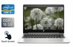 Ноутбук HP ProBook 450 G6 / 15.6" (1366x768) TN Touch / Intel Core i5-8265U (4 (8) ядра по 1.6 - 3.9 GHz) / 16 GB DDR4 / 480 GB SSD / Intel UHD Graphics / WebCam / Fingerprint / Windows 10