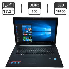 Ноутбук Lenovo G70-70 / 17.3" (1600x900) TN / Intel Core i3-4005U (2 (4) ядра по 1.7 GHz) / 8 GB DDR3 / 128 GB SSD / Intel HD Graphics / WebCam
