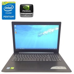 Ноутбук Lenovo IdeaPad 320-15IKB / 15.6" (1366x768) TN / Intel Pentium Gold 4415U (2 (4) ядра по 2.3 GHz) / 4 GB DDR4 / 500 GB HDD / nVidia GeForce 920MX, 2 GB DDR3, 64-bit / WebCam