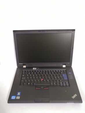 Ноутбук Lenovo ThinkPad L520 / 15.6" (1366x768) TN / Intel Core i3-2350M (2 (4) ядра по 2.3 GHz) / 4 GB DDR3 / 320 GB HDD / Intel HD Graphics 3000 / WebCam / VGA