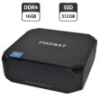 Новый неттоп Firebat AK2 Plus MiniPC USFF / Intel N150 (4 ядра по 3.6 GHz) / 16 GB DDR4 / 512 GB SSD / Intel UHD Graphics / Wi-Fi, Bluetooth