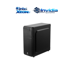 Робоча станція WS#96v2 Vinga CS111B 400W Tower / Intel Xeon E5-2696 v2 (12 (24) ядер по 2.5 - 3.3 GHz) / 128 GB DDR3 / 256 GB SSD NVMe / nVidia Quadro P4000, 8 GB GDDR5, 256-bit / HP Z420