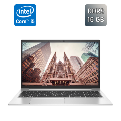 Ультрабук Б-клас HP EliteBook 850 G7 / 15.6" (1920x1080) IPS / Intel Core i5-10310U (4 (8) ядра по 1.7 - 4.4 GHz) / 16 GB DDR4 / 256 GB SSD / Intel UHD Graphics / WebCam / HDMI / Fingerprint