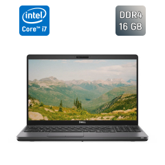Ультрабук Dell Latitude 5500 / 15.6" (1920x1080) IPS / Intel Core i7-8665U (4 (8) ядра по 1.9 - 4.8 GHz) / 16 GB DDR4 / 512 GB SSD / Intel UHD Graphics / WebCam / HDMI / Windows 10