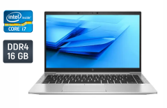 Ультрабук HP EliteBook 840 G7 / 14" (1920x1080) IPS / Intel Core i7-10610U (4 (8) ядра по 1.8 - 4.9 GHz) / 16 GB DDR4 / 480 GB SSD / Intel UHD Graphics / WebCam / Fingerprint / Windows 10