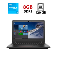 Ультрабук Lenovo ThinkPad E31-80 / 13.3" (1366x768) TN / Intel Core i3-6006U (2 (4) ядра по 2.0 GHz) / 8 GB DDR3 / 120 GB SSD / Intel HD Graphics 520 / WebCam