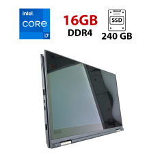 Ультрабук Lenovo Yoga X380 / 13.3" (1920x1080) IPS Touch / Intel Core i7-8650U (4 (8) ядра по 1.9 - 4.2 GHz) / 16 GB DDR4 / 240 GB SSD / Intel UHD Graphics 620 / WebCam