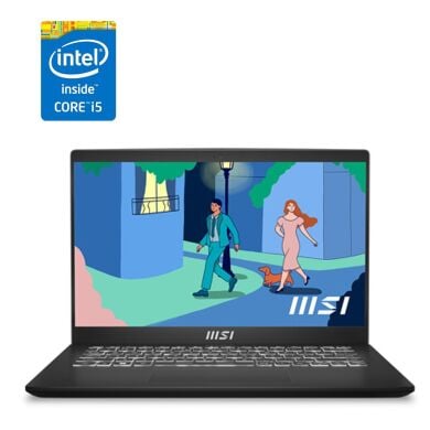 Ультрабук MSI Modern 14 C12M-032US / 14" (1920x1080) IPS / Intel Core i5-1235U (10 (12) ядер по 3.3 - 4.4 GHz) / 8 GB DDR4 / 480 GB SSD / Intel Iris Xe Graphics / WebCam 