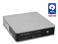 ПК HP Compaq DC7900 SFF / Intel Core 2 Duo E8400 (2 ядра по 3.0 GHz) / 2 GB DDR2 / 1000 GB HDD / Intel GMA 4500 / DVD-RW / Win 10
