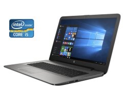 Ноутбук HP Notebook 17-x114dx / 17.3" (1600x900) TN / Intel Core i5-7200U (2 (4) ядра по 2.5 - 3.1 GHz) / 8 GB DDR4 / 500 GB SSD / Intel HD Graphics 620 / WebCam / DVD-ROM / Win 10 Home
