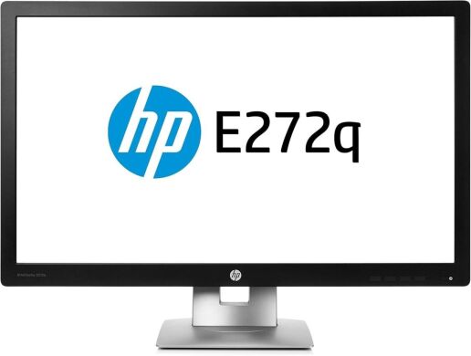 Монітор HP EliteDisplay E272Q / 27" (2560x1440) IPS / 1x HDMI, 1x DP, 1x VGA, 3x USB 2.0 / VESA 100x100 / Pivot