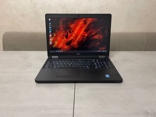 Ноутбук Dell Latitude E5550 / 15.6" (1920х1080) IPS / Intel Core i5-5300U (2 (4) ядра по 2.3 - 2.9 GHz) / 8 GB DDR3 / 240 GB SSD / Intel HD Graphics 5500 / WebCam 