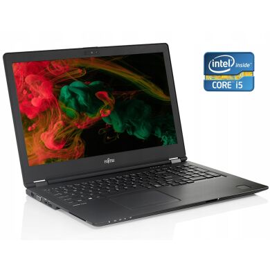 Ультрабук Б-клас Fujitsu LifeBook U759 / 15.6" (1920x1080) IPS / Intel Core i5-8365U (4 (8) ядра по 1.6 - 4.1 GHz) / 8 GB DDR4 / 256 GB SSD NVMe / Intel UHD Graphics / WebCam