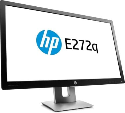 Монітор HP EliteDisplay E272Q / 27" (2560x1440) IPS / 1x HDMI, 1x DP, 1x VGA, 3x USB 2.0 / VESA 100x100 / Pivot