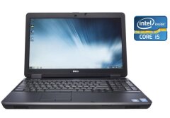 Ноутбук Dell Latitude E6540 / 15.6" (1366x768) TN / Intel Core i5-4310M (2 (4) ядра по 2.7 - 3.4 GHz) / 8 GB DDR3 / 512 GB SSD / Intel HD Graphics 4600 / WebCam / DVD-ROM / Win 10 Pro