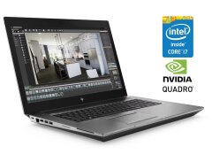 Мобильная рабочая станция Б-класс HP ZBook 17 G6 / 17.3" (1920x1080) IPS / Intel Core i7-9850H (6 (12) ядер по 2.6 - 4.6 GHz) / 32 GB DDR4 / 512 GB SSD / nVidia Quadro RTX 5000, 16 GB GDDR6, 256-bit / WebCam