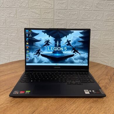 Игровой ноутбук Lenovo Legion 5 15ACH6H / 15.6" (1920x1080) IPS / AMD Ryzen 5 5600H (6 (12) ядер по 3.3 - 4.2 GHz) / 16 GB DDR4 / 1000 GB SSD / nVidia GeForce RTX 3050, 4 GB GDDR6, 128-bit / WebCam