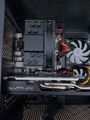 Игровой ПК GTL Infinity Black Tower / Intel Core i7-4790 (4 ядра по 3.6 - 4.0 GHz) / 16 GB DDR4 / 512 GB SSD + 500 GB HDD / AMD Radeon RX 570, 4 GB GDDR5, 256-bit