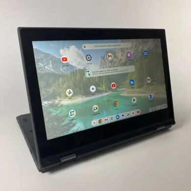 Нетбук Lenovo Chromebook 300e / 11.6" (1366x768) IPS Touch / Intel Celeron N4020 (2 ядра по 1.1 - 2.8 GHz) / 4 GB DDR4 / 32 GB SSD / Intel UHD Graphics 600 / WebCam / USB Type-C Нетбук Lenovo Chromebook 300e / 11.6" (1366x768) IPS Touch / Intel Celeron N4020 (2 ядра по 1.1 - 2.8 GHz) / 4 GB DDR4 / 32 GB SSD / Intel UHD Graphics 600 / WebCam / USB Type-C