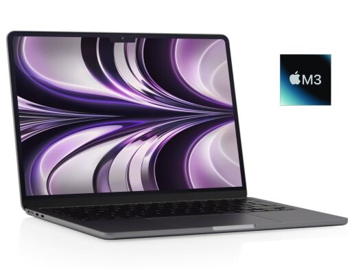 Ультрабук Apple MacBook Air 2024 A2681 / 13.6" (2560x1664) IPS / Apple M3 (8 ядер по 4.05 GHz) / 8 GB DDR5 / 256 GB SSD / Apple M3 Graphics / WebCam / MacOS