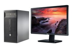 Комплект ПК Б-класс: HP 280 G1 Tower / Intel Core i5-4590 (4 ядра по 3.3 3.7 GHz) / 8 GB DDR3 / 500 GB HDD / Intel HD Graphics 4600 / DVD-RW + Монитор Dell UltraSharp U2312HMt / 23" (1920x1080) IPS / VESA 100x100