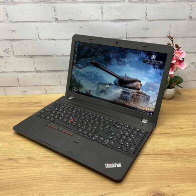 Ноутбук Lenovo ThinkPad E550 / 15.6" (1366x768) TN / Intel Core i5-5200U (2 (4) ядра по 2.2 - 2.7 GHz) / 8 GB DDR3 / 256 GB SSD / Intel HD Graphics 5500 / USB 3.0 / HDMI Ноутбук Lenovo ThinkPad E550 / 15.6" (1366x768) TN / Intel Core i5-5200U (2 (4) ядра по 2.2 - 2.7 GHz) / 8 GB DDR3 / 256 GB SSD / Intel HD Graphics 5500 / USB 3.0 / HDMI