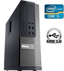 ПК Dell OptiPlex 7010 SFF / Intel Core i5-3470 (4 ядра по 3.2 - 3.6 GHz) / 4 GB DDR3 / 250 GB HDD / Intel HD Graphics 2500 / USB 3.0 / DisplayPort
