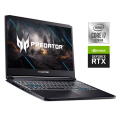 Ігровий ноутбук Acer Predator Helios 300 PH315-53 / 15.6" (1920x1080) IPS / Intel Core i7-10750H (6 (12) ядер по 2.6 - 4.8 GHz) / 16 GB DDR4 / 512 GB SSD NVMe / nVidia GeForce RTX 3070, 8 GB GDDR6, 256-bit / WebCam