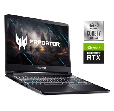 Игровой ноутбук Acer Predator Helios 300 PH315-53 / 15.6" (1920x1080) IPS / Intel Core i7-10750H (6 (12) ядер по 2.6 - 4.8 GHz) / 16 GB DDR4 / 512 GB SSD NVMe / nVidia GeForce RTX 3070, 8 GB GDDR6, 256-bit / WebCam Игровой ноутбук Acer Predator Helios 300 PH315-53 / 15.6" (1920x1080) IPS / Intel Core i7-10750H (6 (12) ядер по 2.6 - 4.8 GHz) / 16 GB DDR4 / 512 GB SSD NVMe / nVidia GeForce RTX 3070, 8 GB GDDR6, 256-bit / WebCam