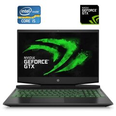 Ігровий ноутбук Б-клас HP Pavilion Gaming 15-dk0096wm / 15.6" (1920x1080) IPS / Intel Core i5-9300H (4 (8) ядра по 2.4 - 4.1 GHz) / 16 GB DDR4 / 256 GB SSD / nVidia GeForce GTX 1650, 4 GB GDDR5, 128-bit / WebCam / Win 10 Home