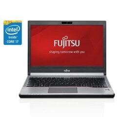 Ноутбук Б-клас Fujitsu LifeBook E733 / 13.3" (1366x768) TN / Intel Core i7-3632QM (4 (8) ядра по 2.2 - 3.2 GHz) / 8 GB DDR3 / 256 GB SSD / Intel HD Graphics 4000 / WebCam / Win 10 Pro