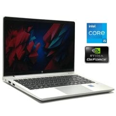Ігровий ультрабук Б-клас HP ProBook 440 G8 / 14" (1920x1080) IPS / Intel Core i5-1135G7 (4 (8) ядра по 2.4 - 4.2 GHz) / 8 GB DDR4 / 256 GB SSD / nVidia GeForce MX450, 2 GB GDDR5, 64-bit / WebCam / Win 11 Pro