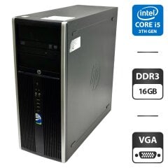 Компьютер HP Compaq 8300 Elite Convertible Tower / Intel Core i5-3470 (4 ядра по 3.2 - 3.6 GHz) / 16 GB DDR3 / 500 GB HDD / Intel Graphics / DVD-ROM