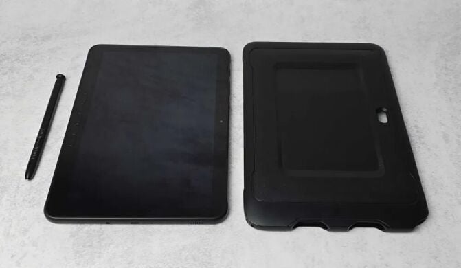 Защищенный планшет Samsung Galaxy Tab Active Pro (SM-T545) / 10.1" (1920x1200) IPS Touch / Qualcomm Snapdragon 670 (8 ядер по 1.7 - 2.0 GHz) / 4 GB DDR4 / 64 GB eMMC / Adreno 616 / WebCam / Android 11+чехол+стилус