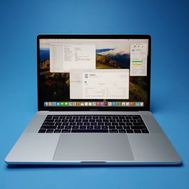 Ультрабук Apple MacBook Pro 15 2018 A1990 / 15.4" (2880x1800) IPS / Intel Core i7-8750H (6 (12) ядер по 2.2 - 4.1 GHz) / 32 GB DDR4 / 512 GB SSD / AMD Radeon Pro 555X, 4 GB GDDR5, 128-bit / WebCam / macOS Ультрабук Apple MacBook Pro 15 2018 A1990 / 15.4" (2880x1800) IPS / Intel Core i7-8750H (6 (12) ядер по 2.2 - 4.1 GHz) / 32 GB DDR4 / 512 GB SSD / AMD Radeon Pro 555X, 4 GB GDDR5, 128-bit / WebCam / macOS