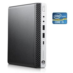 Неттоп HP ProDesk 400 G3 Mini USFF / Intel Core i5-6500 (4 ядра по 3.2 - 3.6 GHz) / 8 GB DDR4 / 256 GB SSD / Intel HD Graphics 530