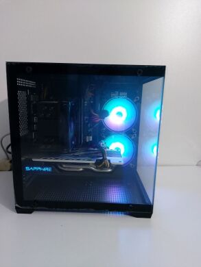 Игровой ПК GTL Infinity Black Tower / Intel Core i7-4790 (4 ядра по 3.6 - 4.0 GHz) / 16 GB DDR4 / 512 GB SSD + 500 GB HDD / AMD Radeon RX 570, 4 GB GDDR5, 256-bit